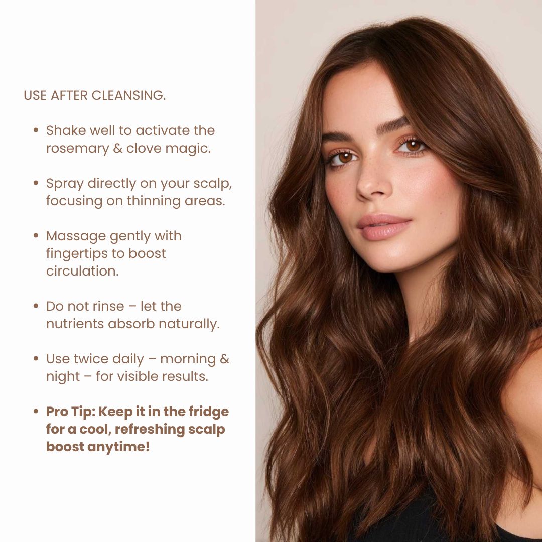 Korean Rosemary Water Spray for Hair Growth