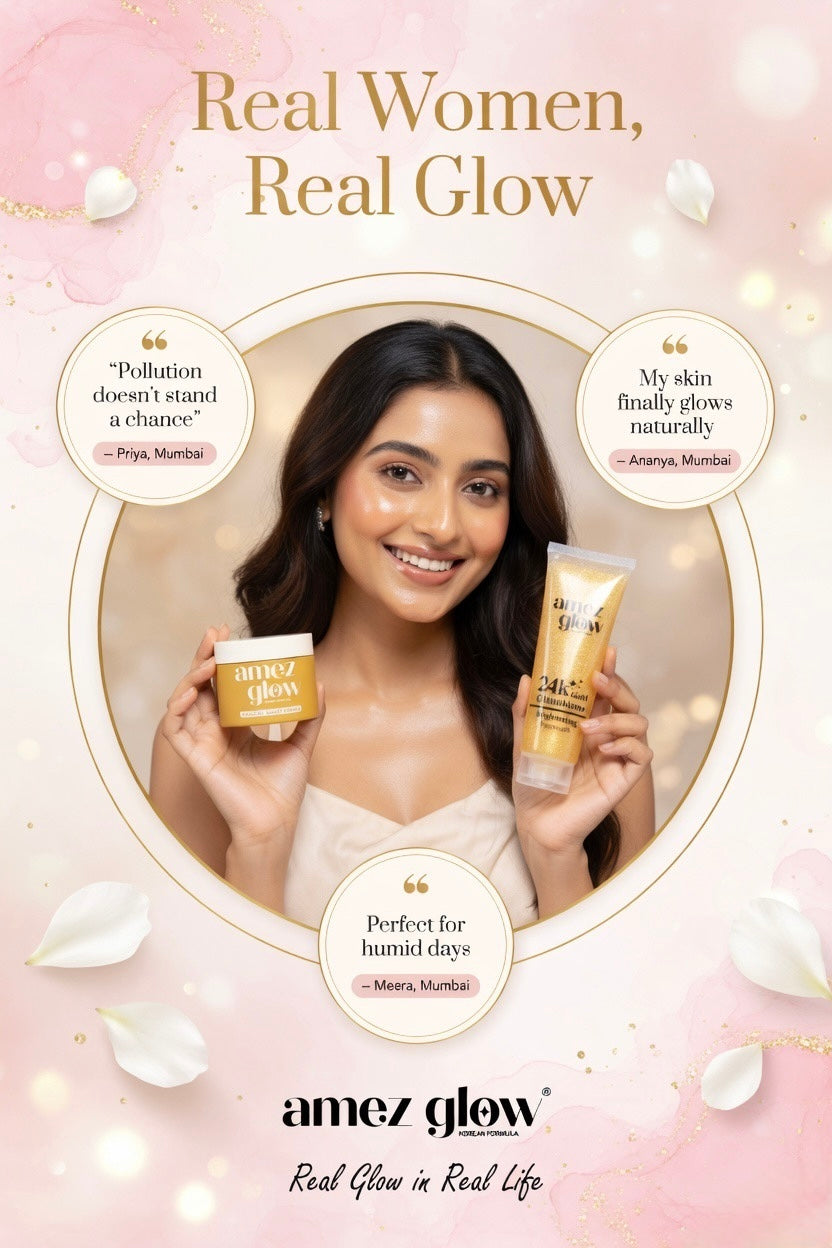 Daily Glow Routine (Night Cream & Facewash)