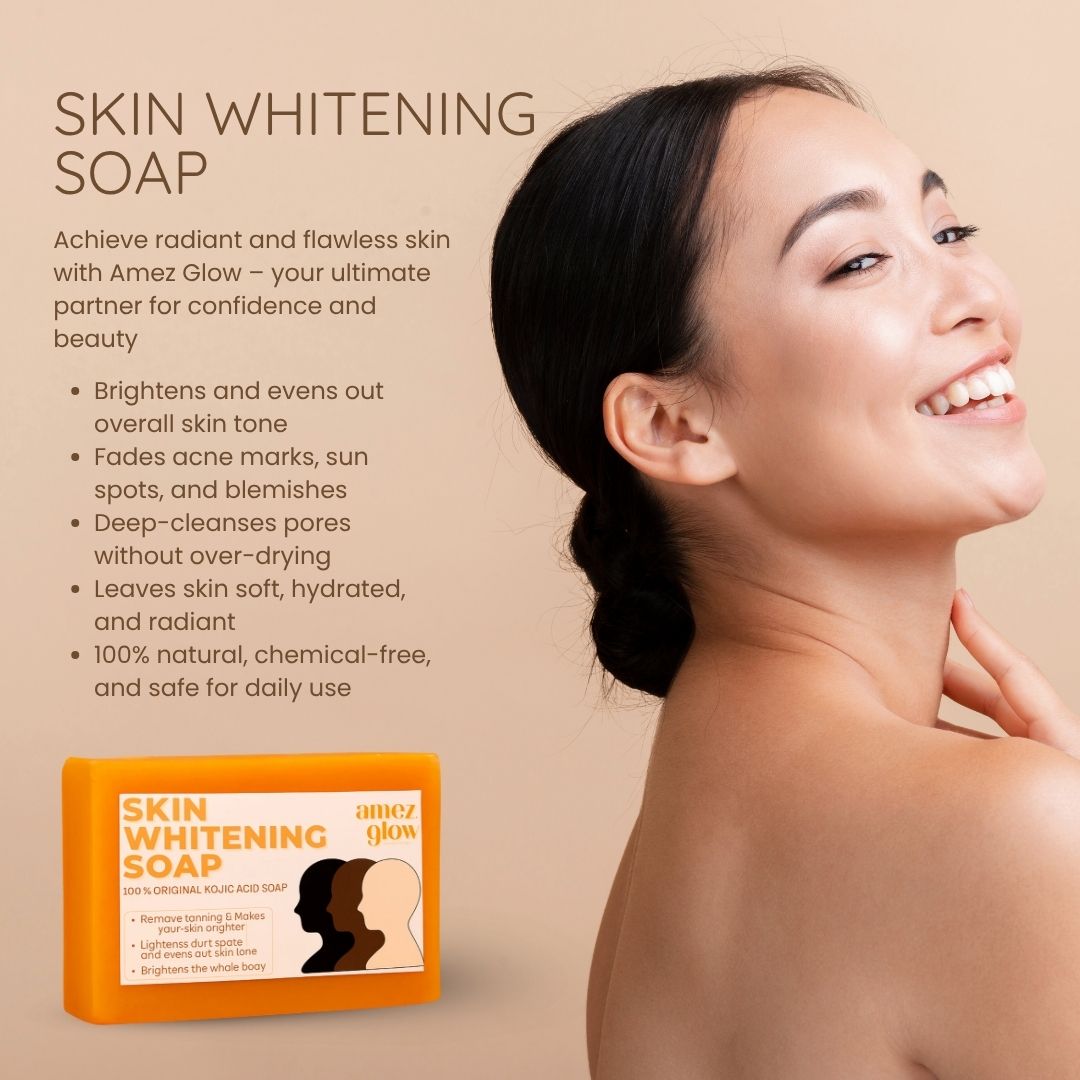 Korean Skin Whitening Soap (Kojic Acid)