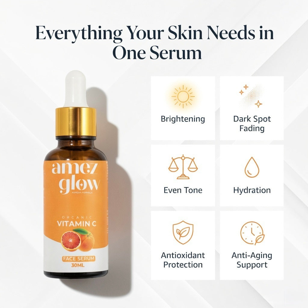 Korean Vitamin C Brightening Face Serum