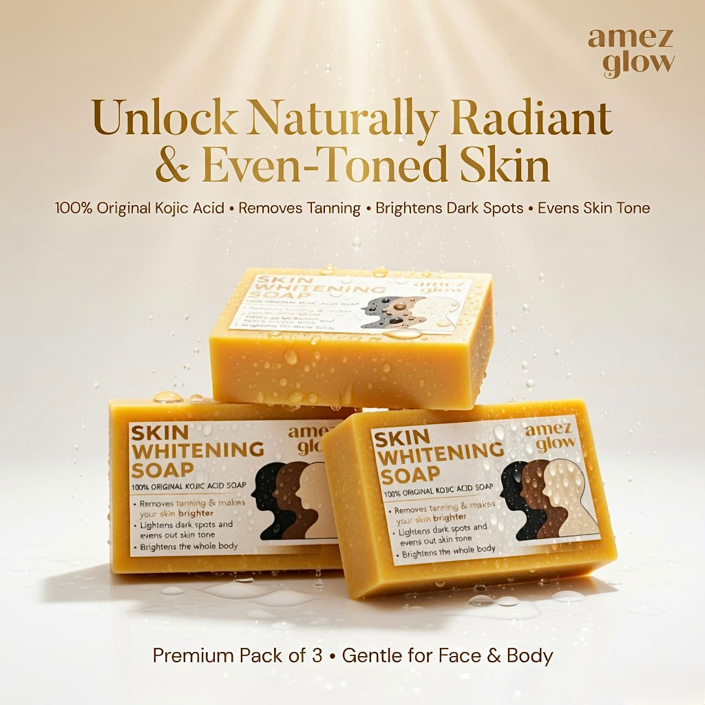 Korean Skin Whitening Soap (Pack of 3)