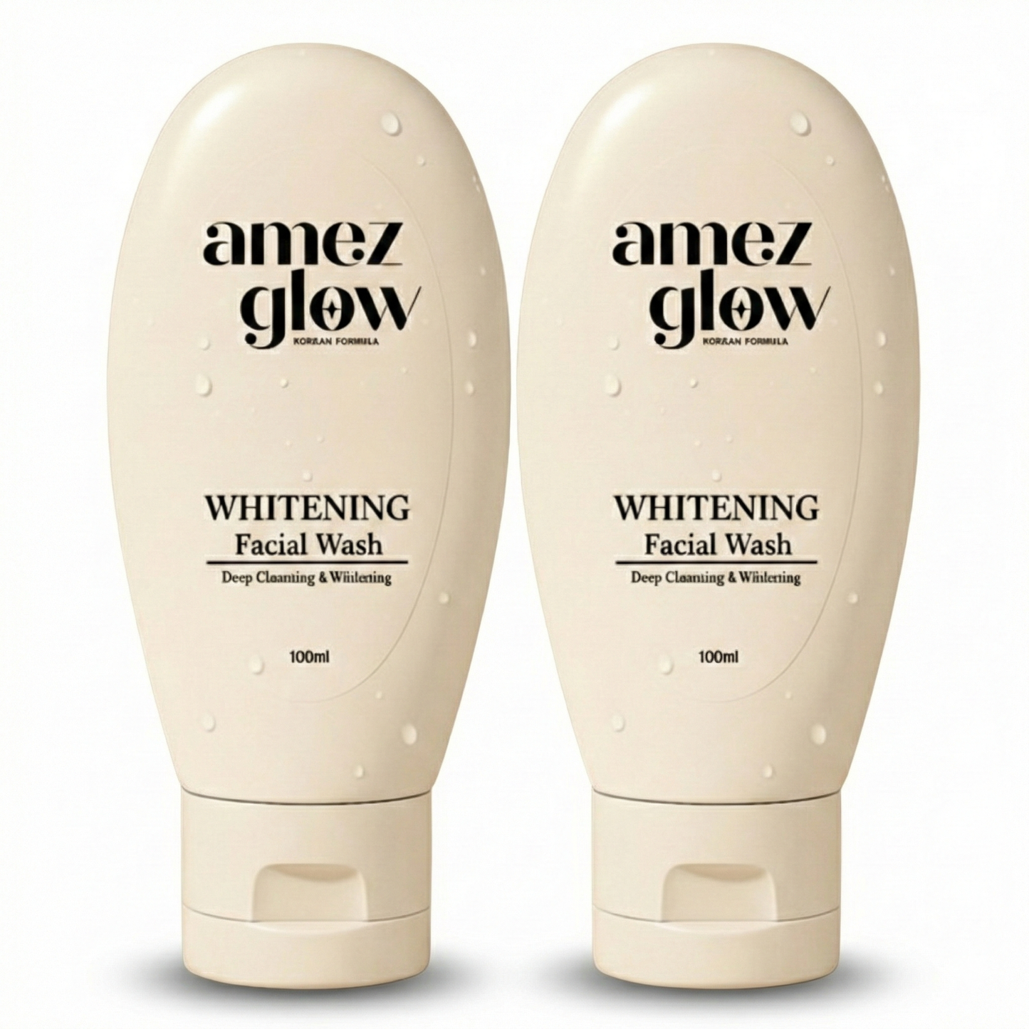 Korean Whitening Face Wash Pack of 2