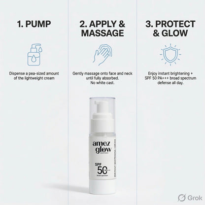Korean Day cream with SPF50+