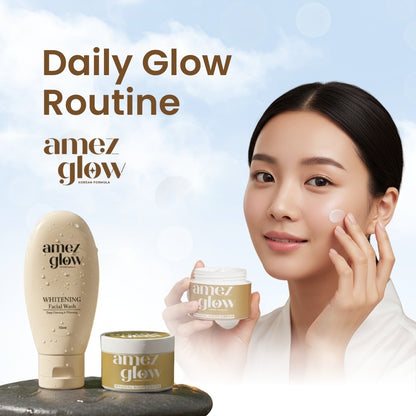 Daily Glow Routine (cream & Facewash)