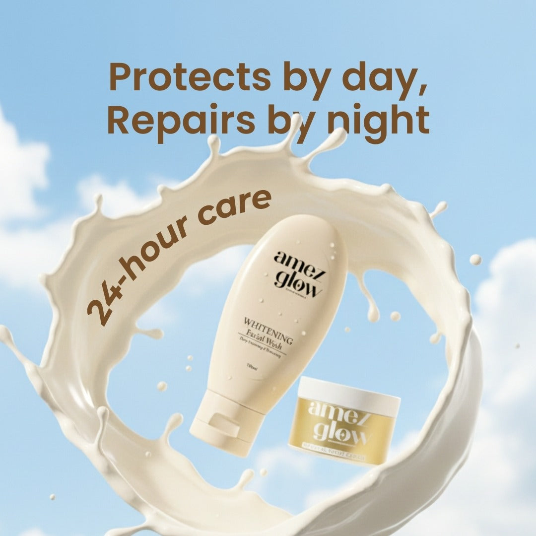 Daily Glow Routine (cream & Facewash)